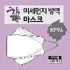 참행복한세상 미세먼지 방역 마스크(KF94) - 대형/흰색