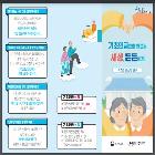 『기초연금 신청 안내』 리플릿 