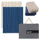 (판촉물 기념품 홍보물 스티커 인쇄) 대형 극세사 밍크담요 90cm x 130cm+쇼핑백