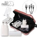 엘리펀트 프리미엄 고속 충전기 거치대 보조배터리 세트