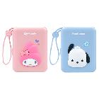 (판촉물 기념품 홍보물 스티커 인쇄)  산리오 캐릭터즈 초고속 일체형 보조 배터리 10,000mAh/입학선물