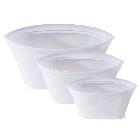 (판촉물 기념품 홍보물 스티커 인쇄)  파파러브 다회용 실리콘 지퍼백 3종 세트 500ml + 1000ml + 1500ml