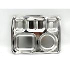 (판촉물 기념품 홍보물 스티커 인쇄)  스국내제조 스테인레스 304 성인 5구식판