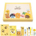 (판촉물 기념품 홍보물 스티커 인쇄)  카카오프렌즈 학용품 문구세트1 춘식이세트/입학선물