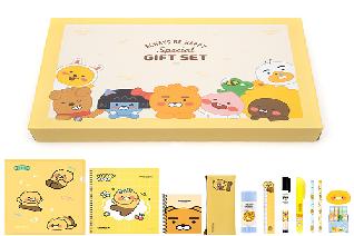 (판촉물 기념품 홍보물 스티커 인쇄)  카카오프렌즈 학용품 문구세트1 춘식이세트/입학선물