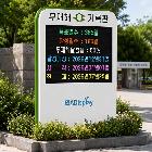 무재해 기록판, 전광판