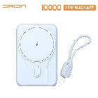 (판촉물 기념품 홍보물 스티커 인쇄) 드리온 숏스트랩 15W 고속 맥세이프 10000mAh